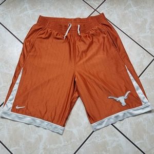 Nike Texas Longhorns Orange Basketball Shorts XL
